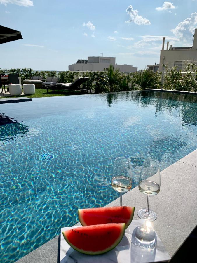 New Luxury Apartment With Private Heated Pool And Amazing Terrace With Seaview สปลิท ภายนอก รูปภาพ